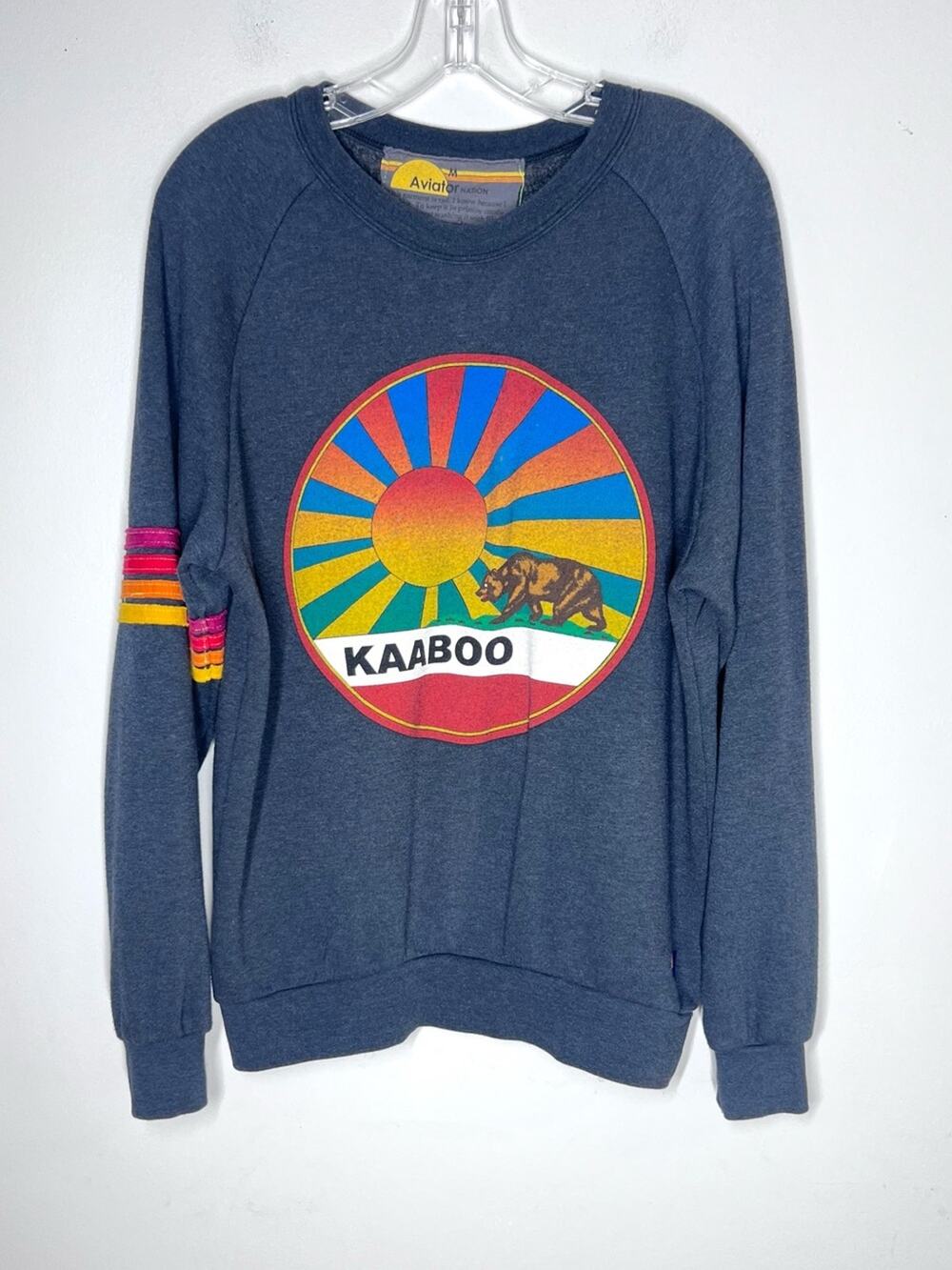 Aviator Nation Kaaboo Festival Sweatshirt Sz M